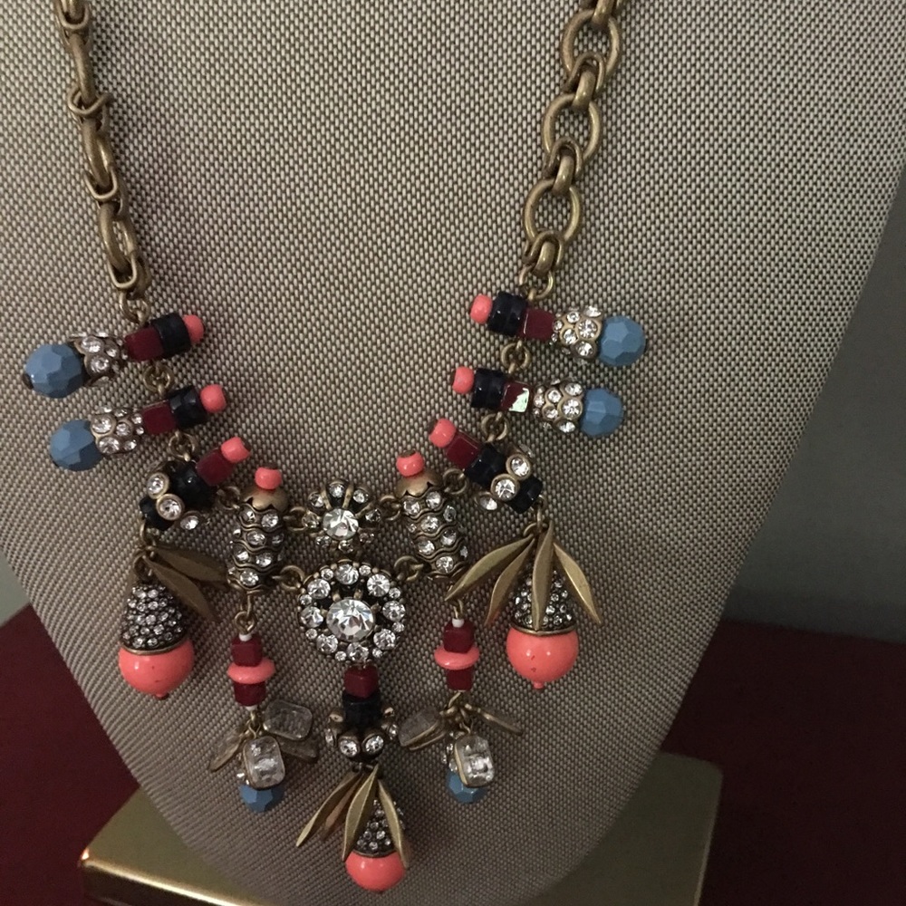 J.Crew rhinestone necklace